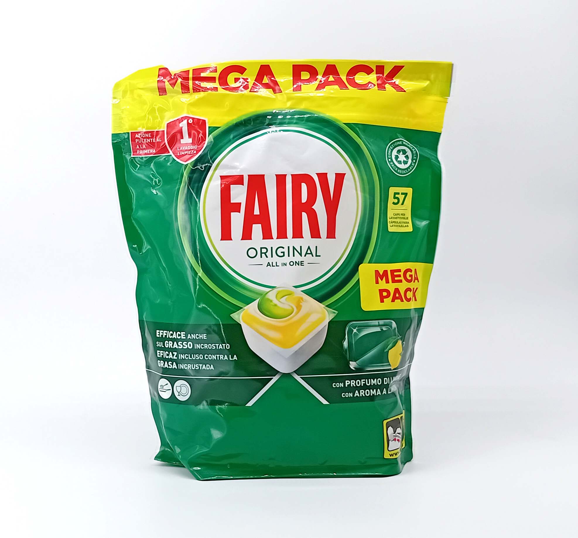 قرص ماشین ظرفشویی فیری 57 عدد