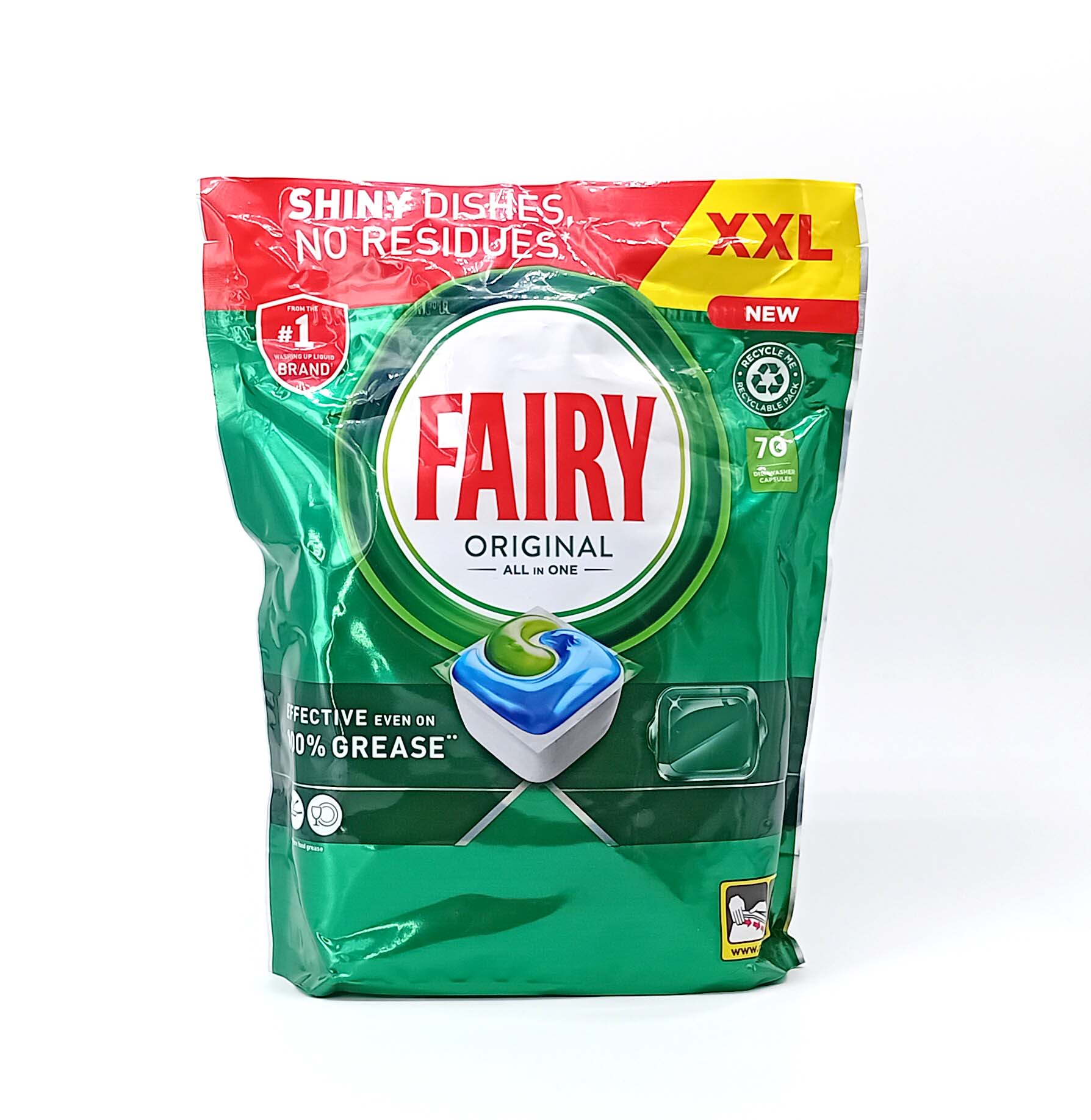 قرص ماشین ظرفشویی فیری 70 عدد