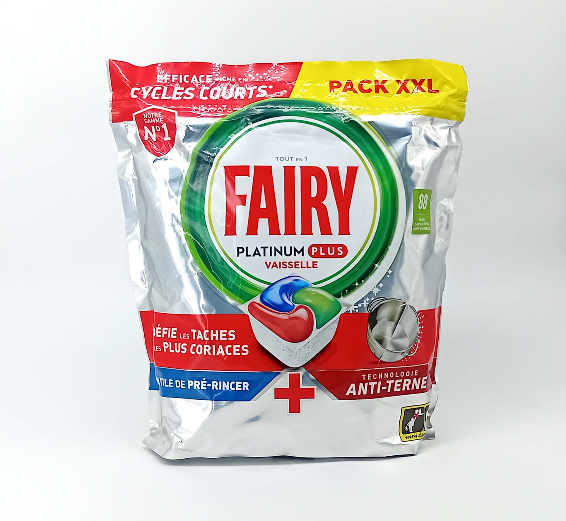 قرص ماشین ظرفشویی فیری پلاتینیوم پلاس 88 عدد