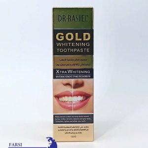خمیر دندان دکتر راشل 120 گرم طلایی
