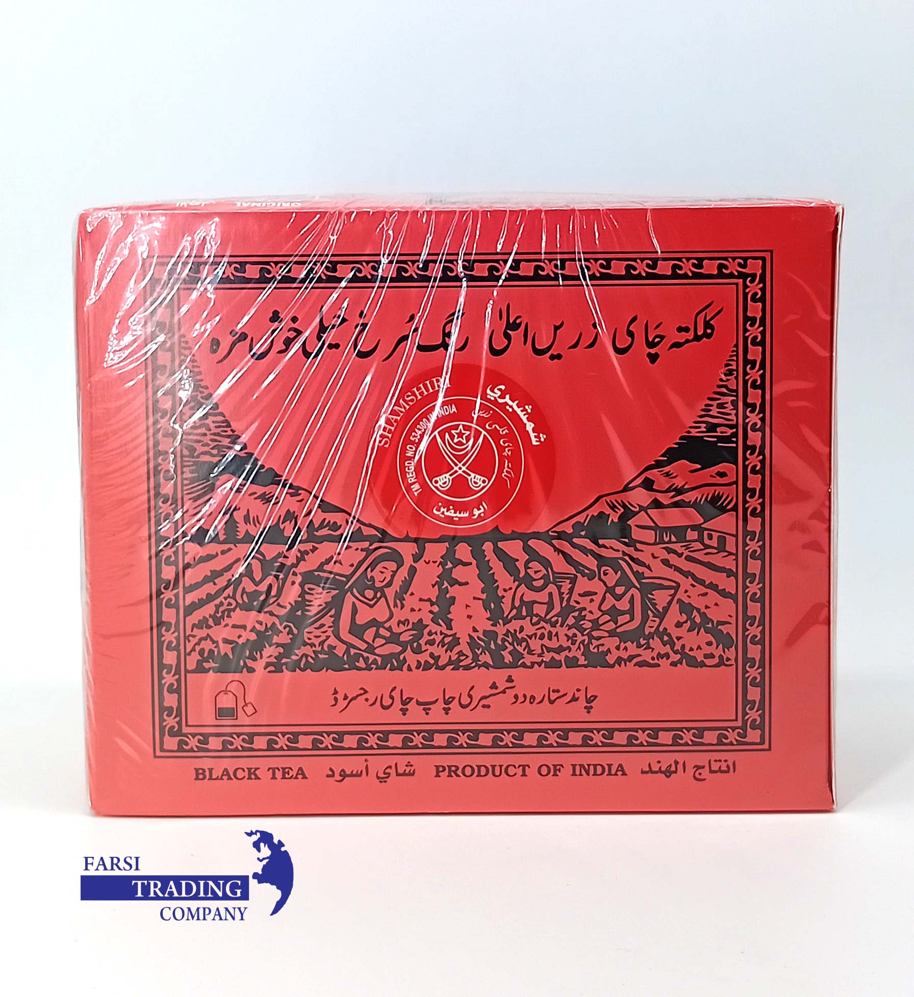 چای تی بگ شمشیری 100 عدد