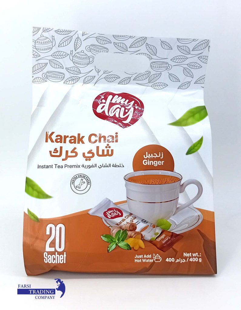 چای کرک مای دی زنجبیل 20 عددی